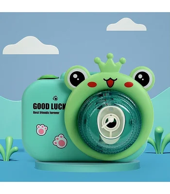Фотокамера-генератор мильних бульбашок 9996 Children's camera Frog