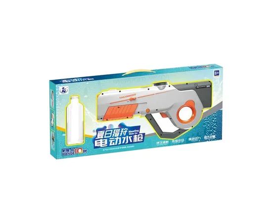 Водний акумуляторний автомат Water Gun 8002C (600ml) with lithium battery White / Orange
