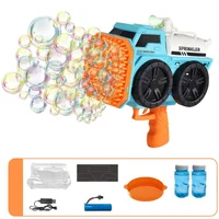 Пистолет с мыльными пузырями SHT KB1295 Truck на 139 отверстий + 2xbottle 60ml Blue