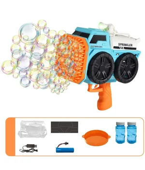 Пістолет з мильними бульбашками SHT KB1295 Truck на 139 отворів + 2xbottle 60ml Blue