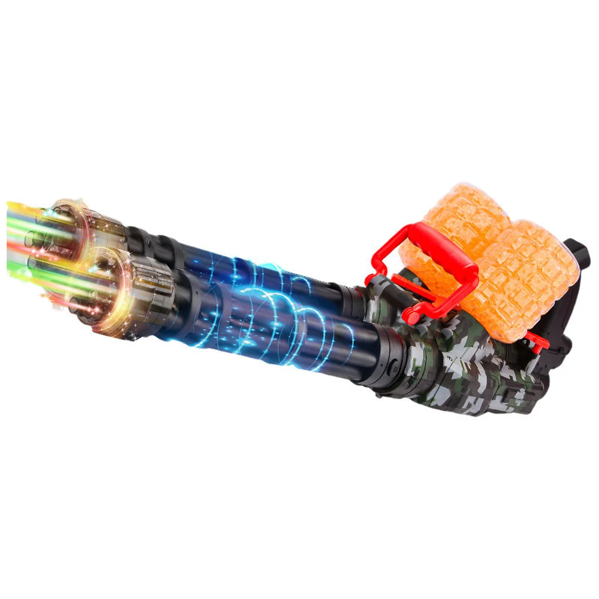 Пулемет на гидрогелевых шариках (орбизах) Gatling Blasting Launch Camouflage