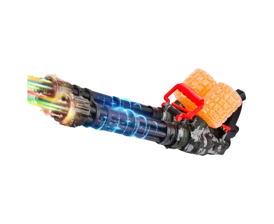 Кулемет на гідрогелевих кульках (орбізах) Gatling Blasting Launch Camouflage