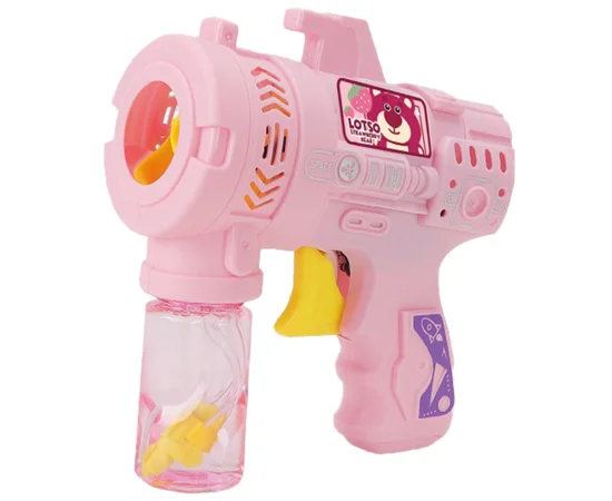 Пистолет с мыльными пузырями Heroes Bubble Gun+ bottle 50ml Bear