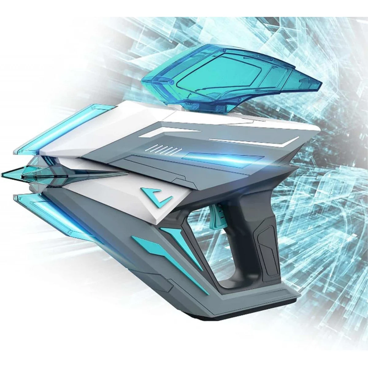 Пистолет на гидрогелевых шариках (орбизах) Gel Energy Space 001 Grey