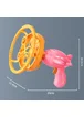 Пістолет для мильних бульбашок H035 Bubble Gun з пропелером 2in1 + bottle 250ml Pink
