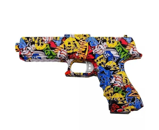 Пистолет на гидрогелевых шариках (орбизах) Glokk Colorful