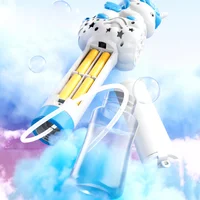 Пистолет с мыльными пузырями H055 Little Unicorn + bottle 50ml Light Blue