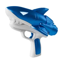 Водный аккумуляторный пистолет Shark Water Gun 185-68 (300ml) with lithium battery Blue