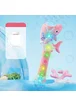 Пистолет с мыльными пузырями H038 Shark + bottle 50ml Pink