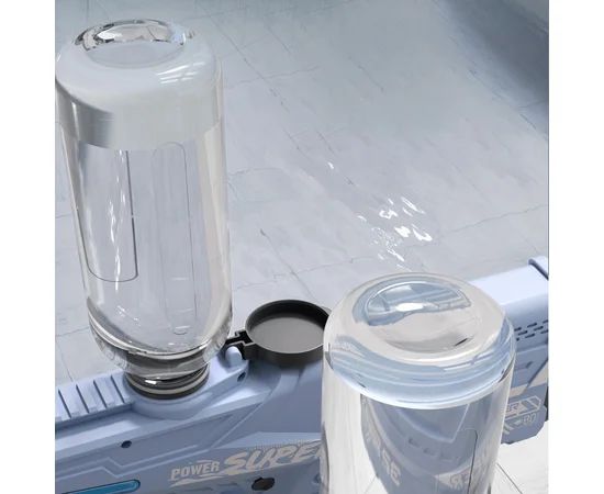 Водный аккумуляторный автомат Space Model Water Gun 9002A (750ml) with lithium battery Light Blue