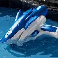 Водный аккумуляторный пистолет Shark Water Gun 185-68 (300ml) with lithium battery Blue