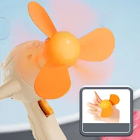 Пистолет для мыльных пузырей H035 Bubble Gun с пропеллером 2in1 + bottle 250ml Biege