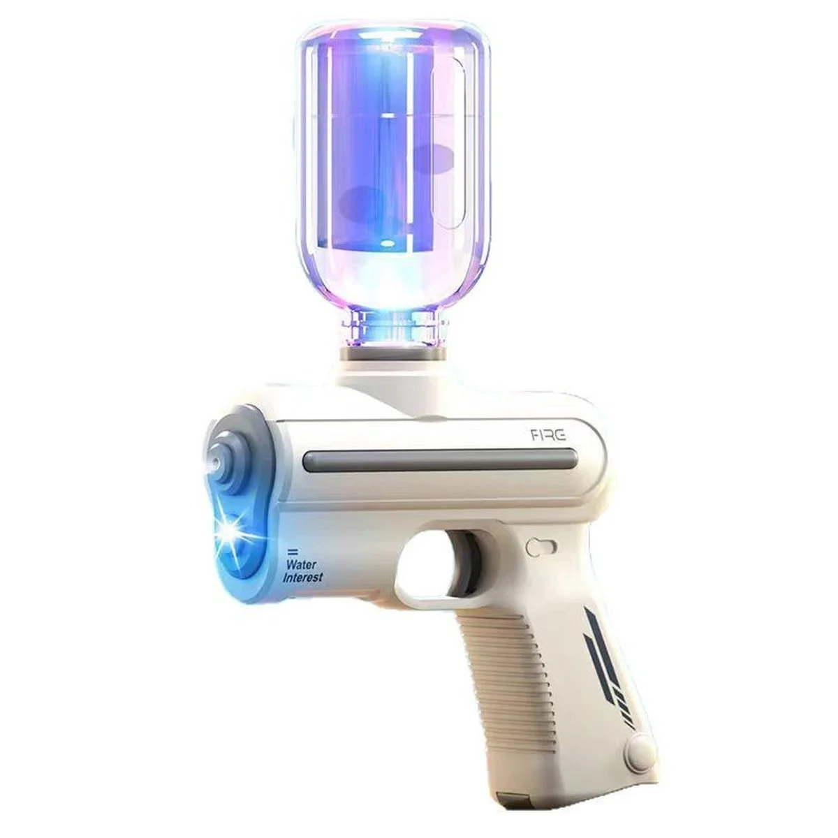 Водний акумуляторний пістолет Water Gun 9007B (200ml) with lithium battery White