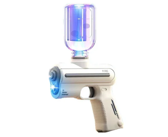 Водный аккумуляторный пистолет Water Gun 9007B (200ml) with lithium battery White