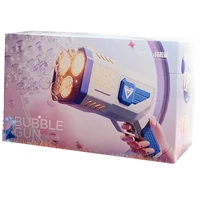 Пистолет с мыльными пузырями SHT 333-16 на 36 отверстий + 2xbottle 150ml Blue