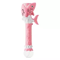 Пистолет с мыльными пузырями H038 Shark + bottle 50ml Pink