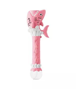 Пістолет з мильними бульбашками H038 Shark+bottle 50ml Pink