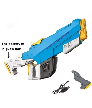 Водный аккумуляторный автомат Water Gun 2307 (650ml) with lithium battery Blue