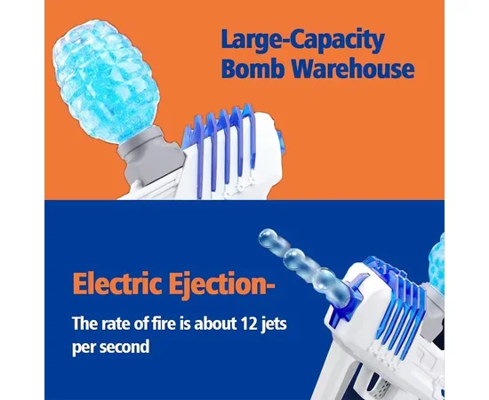 Пістолет на гідрогелевих кульках (орбізах) Gel Energy XS-873 Grey