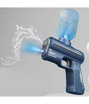 Водяний акумуляторний пістолет Water Gun 9007B (200ml) with lithium battery Blue