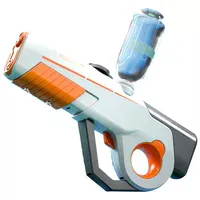 Водний акумуляторний автомат Water Gun 8002C (600ml) with lithium battery White / Orange
