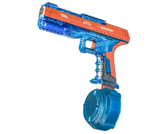 Водный аккумуляторный пистолет Water Gun 66-35 (500ml) with lithium battery Blue / Orange