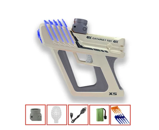 Пістолет на гідрогелевих кульках (орбізах) Gel Energy XS-873 Grey