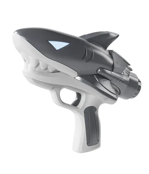 Водний акумуляторний пістолет Shark Water Gun 185-68 (300ml) with lithium battery Grey