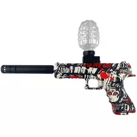 Пистолет на гидрогелевых шариках (орбизах) Glokk Black / Red