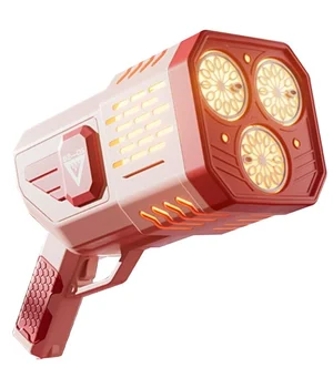 Пістолет з мильними бульбашками SHT 333-16 на 36 отворів + 2xbottle 150ml Pink