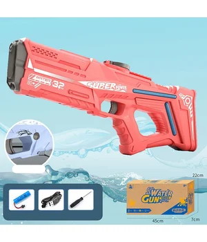Водний акумуляторний автомат Space Model Water Gun 9002A (750ml) with lithium battery Red