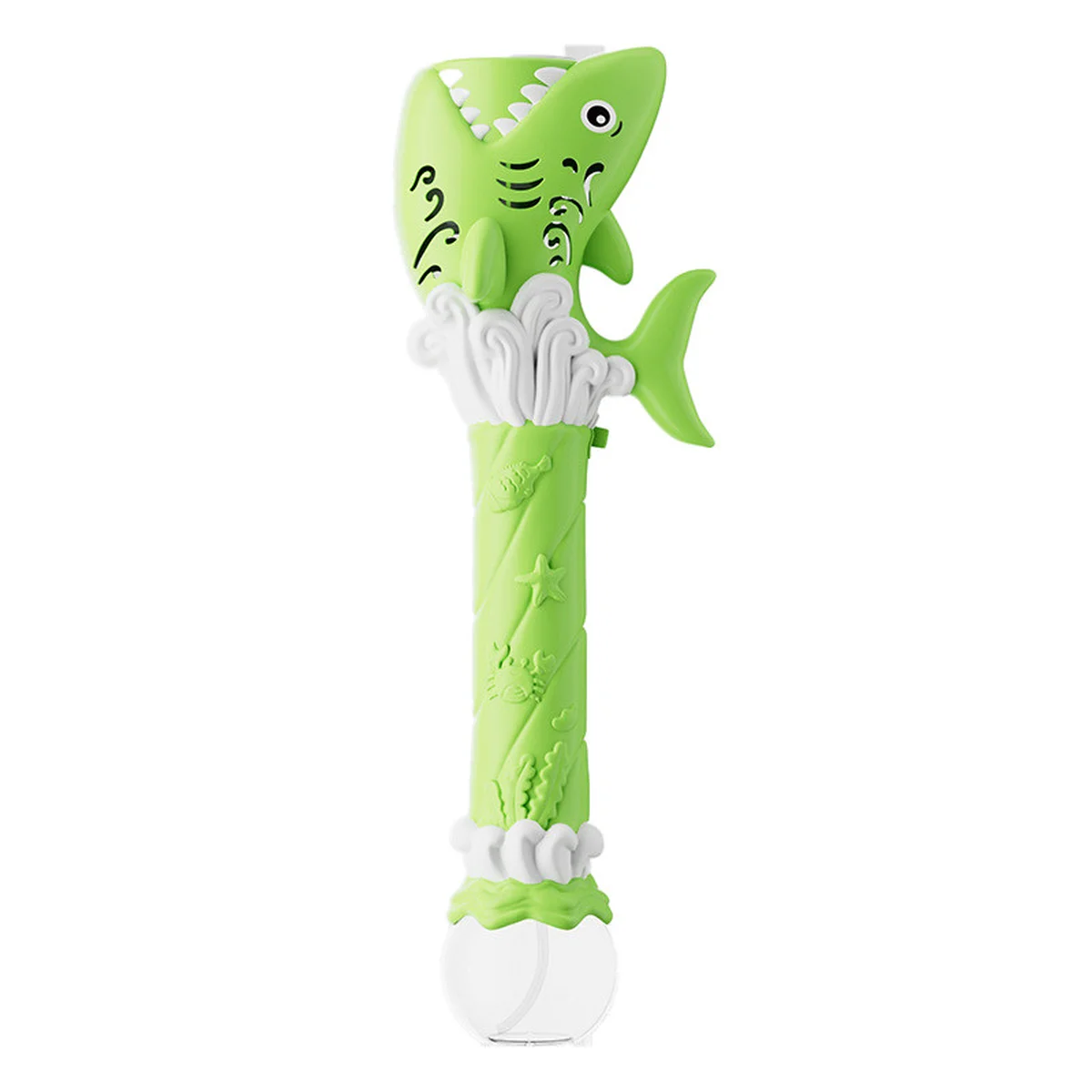 Пістолет з мильними бульбашками H038 Shark+bottle 50ml Green