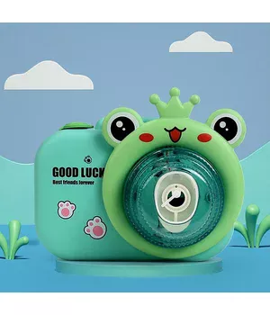 Фотокамера-генератор мильних бульбашок 9996 Children's camera Frog