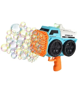 Пістолет з мильними бульбашками SHT KB1295 Truck на 139 отворів + 2xbottle 60ml Blue