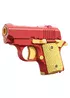 Детский игрушечный пистолет-антистресс Red / Yellow