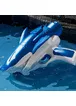 Водяний акумуляторний пістолет Shark Water Gun 185-68 (300ml) with lithium battery Blue