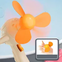 Пістолет для мильних бульбашок H035 Bubble Gun з пропелером 2in1+bottle 250ml Biege