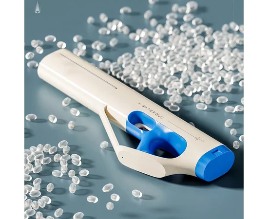 Водний акумуляторний автомат Water Gun 185-66 (400ml) with lithium battery White / Blue