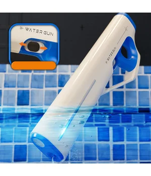 Водный аккумуляторный автомат Water Gun 185-66 (400ml) with lithium battery White / Blue