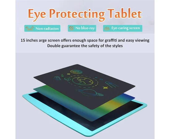 Планшет для рисования Funny 18,5 дюймов Blue