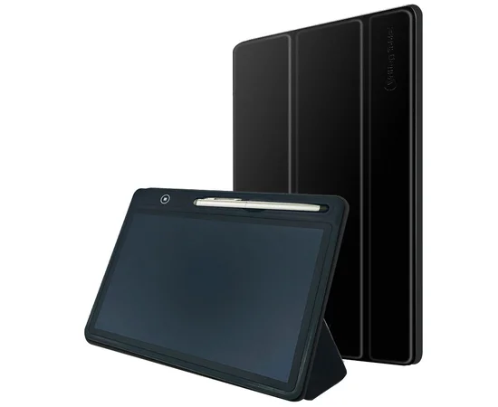 Планшет для малювання LCD 10,1 дюймів with leather case Black