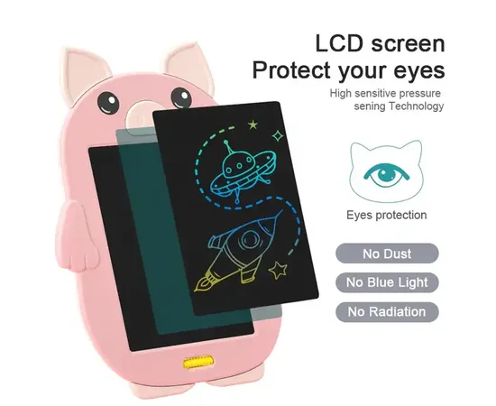Планшет для рисования Animals 8,5 дюймов Pink Pig
