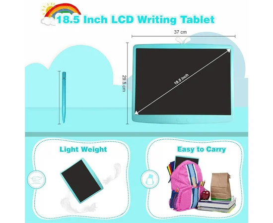 Планшет для рисования Funny 18,5 дюймов Blue