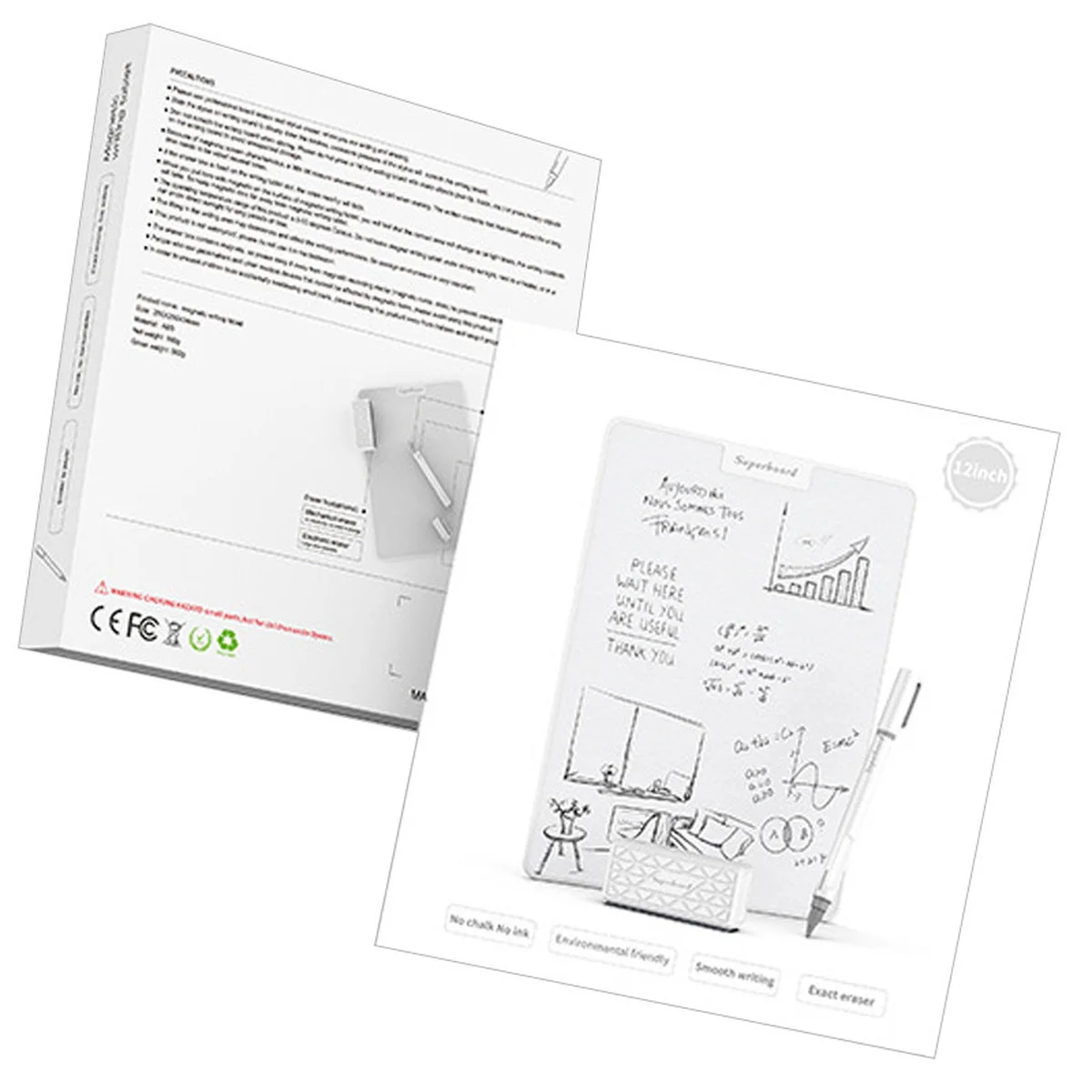 Планшет для рисования Magnetic Board Electric 12 дюймов White