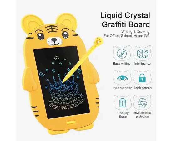 Планшет для малювання Animals 8,5 дюймів Tiger