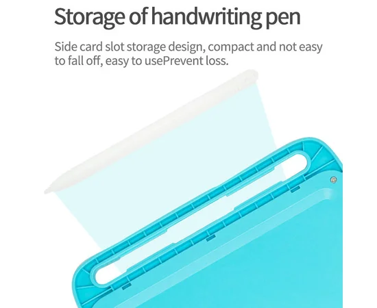 Планшет для малювання Ears 12 дюймів Blue / White