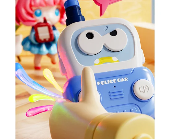 Дитяча навчальна рація ME-214 Police Car Cute Intercom (2pcs) Blue / Red