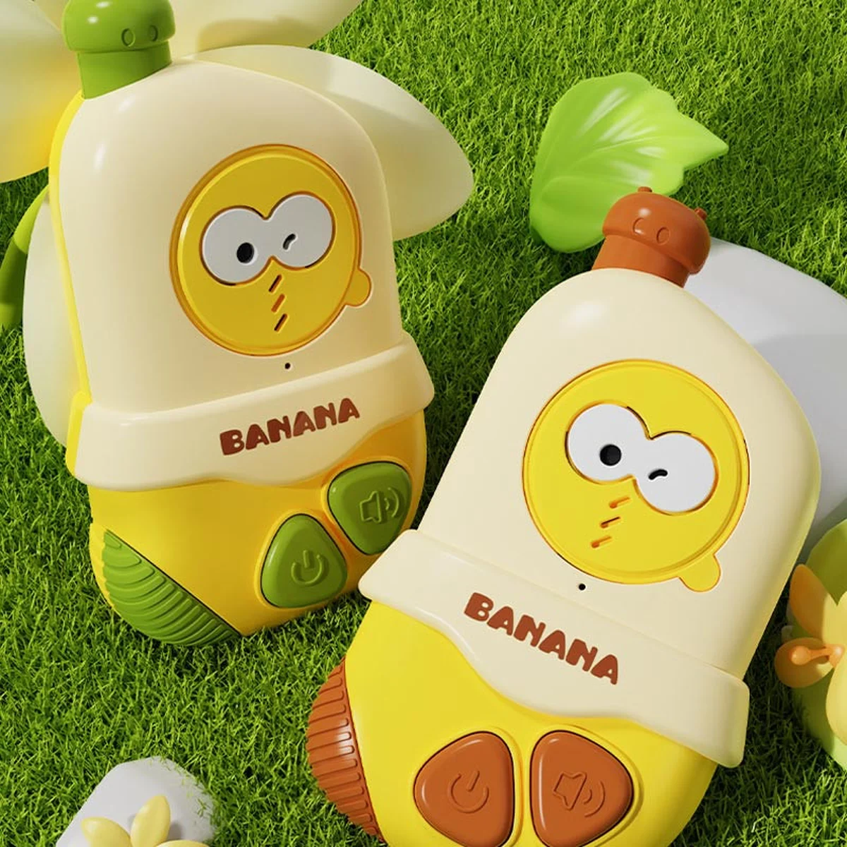 Детская обучающая рация ME-213 Banana Cute Intercom (2pcs) Yellow