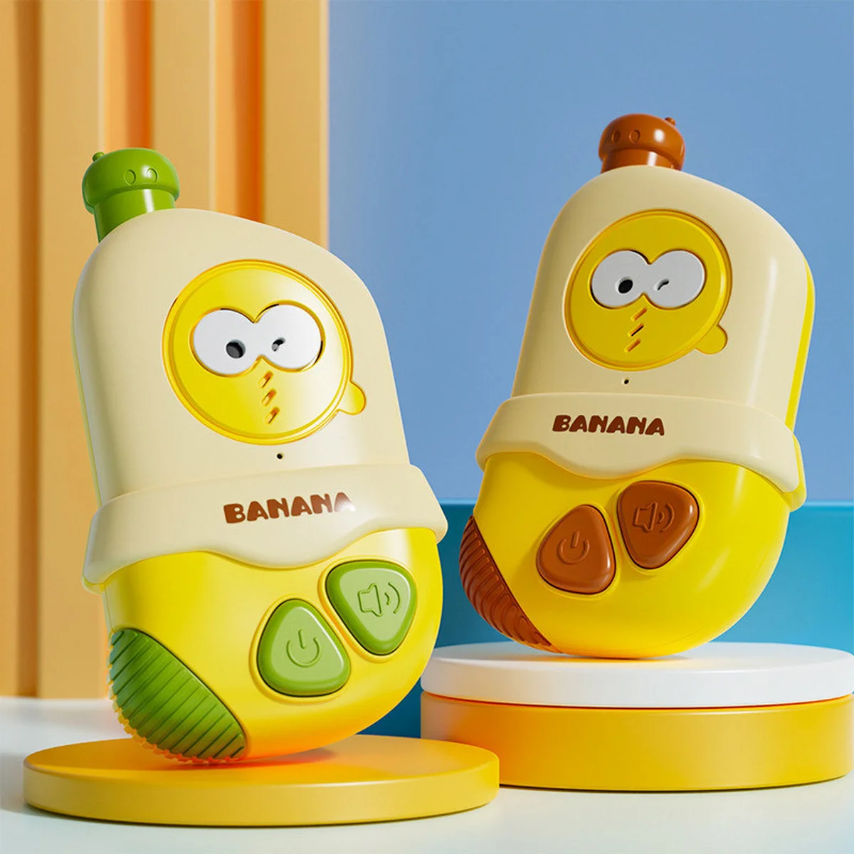 Детская обучающая рация ME-213 Banana Cute Intercom (2pcs) Yellow