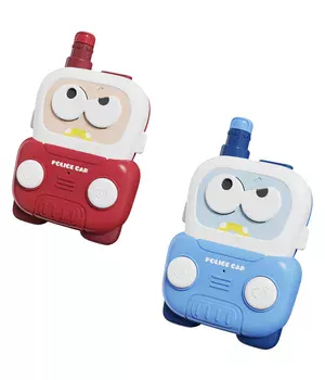 Дитяча навчальна рація ME-214 Police Car Cute Intercom (2pcs) Blue / Red